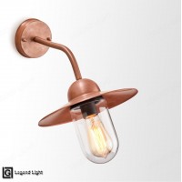 Decorative wall light (Aged copper)