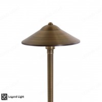 Brass path light/Area light with plastic spike