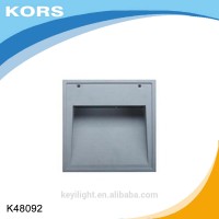 IP54 recessed mounted led step light recessed wall light