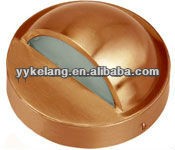 copper exterior wall light