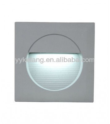 Aluminum square IP65 waterproof outdoor square wall recessed led light