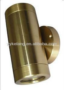 Wall spot light up and down solid brass wall light