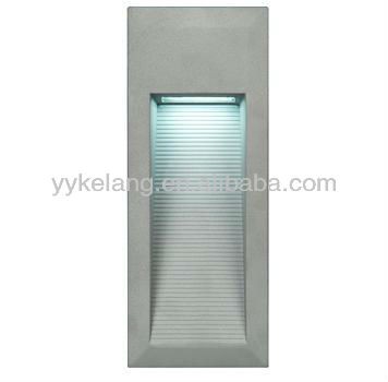 Aluminum LED outdoor rectangular recessed lights IP65