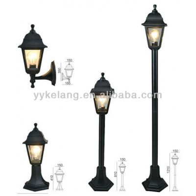 Stainless steel outdoor plastic garden light