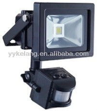 Outdoor aluminum high power LED motion sensor light