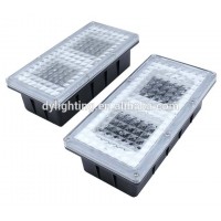 12V Outdoor Paver Brick Light for Landscape Lighting solar led brick light for Garden Wall led brick paver