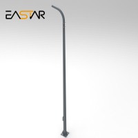 factory price Cheap Galvanized Powder Coating Street Light Steel Lighting Pole