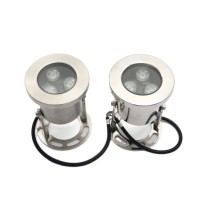 3W IP68 full stainless steel RGB pool lights led underground light