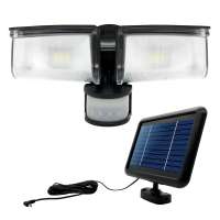 Solar motion sensor light